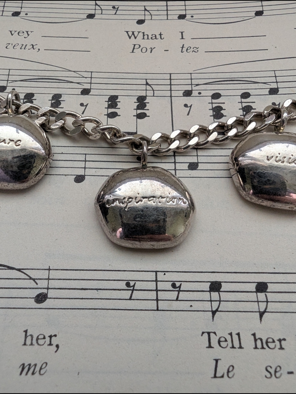 Cerruti Sterling Silver Charm Bracelet with Inspiration Charms - Picture 12 of 16